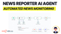 n8n template: AI News Reporter -  Your Personal News Intelligence Analyst with Auto-Citation