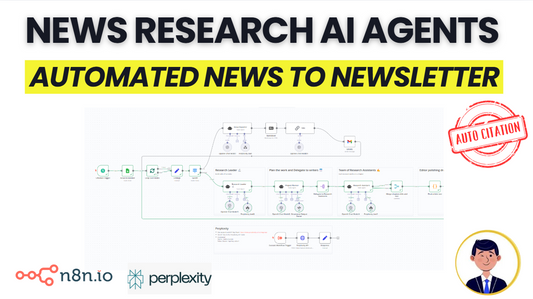 n8n template: News to Newsletter - AI Agent-Powered Workflow